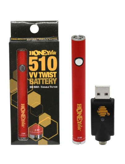 510 Variable Voltage Twist Battery (Red)