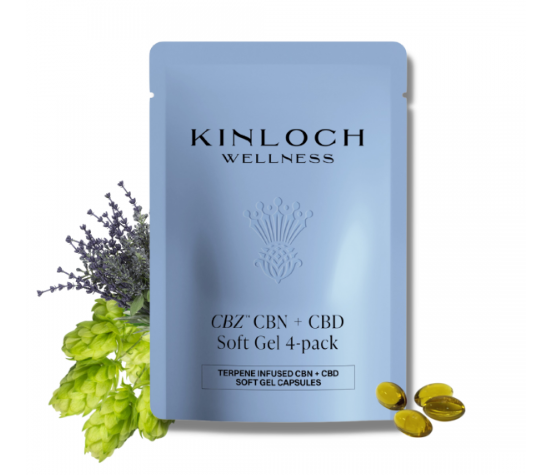 Kinloch CBZ CBN CBD SOFTGEL 4 pack